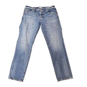 Oliver Logan Chester Slim Straight Jeans Size 30 Color Dark Aged Vintage